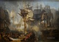 Batalla naval de Joseph Mallord William Turner